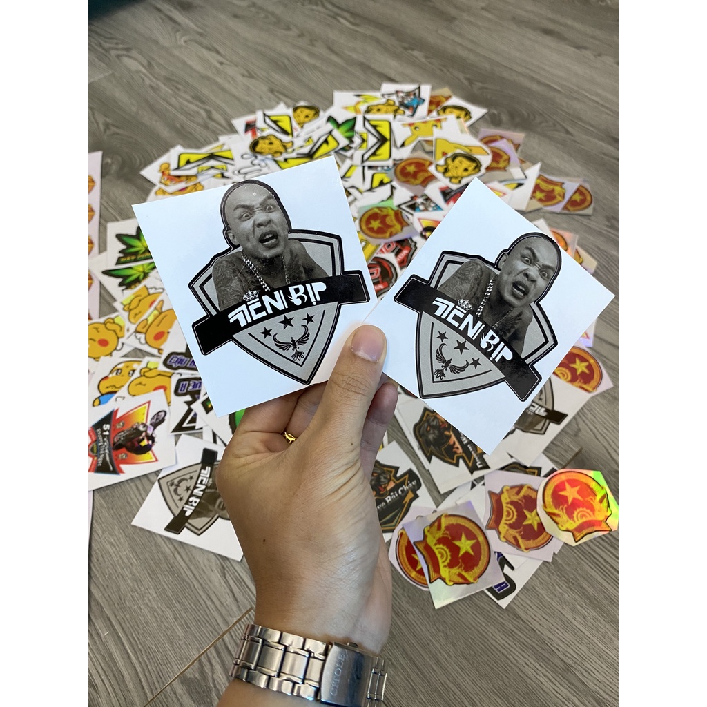 Tem Sticker Thầy Tiến - 3Lớp cao cấp chống bong phai màu ! ( giá 1c )