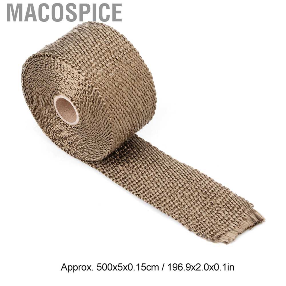 Cuộn Băng Keo Sợi Thủy Tinh Cách Nhiệt Chuyên Dụng Cho Ống Xả Xe Hơi