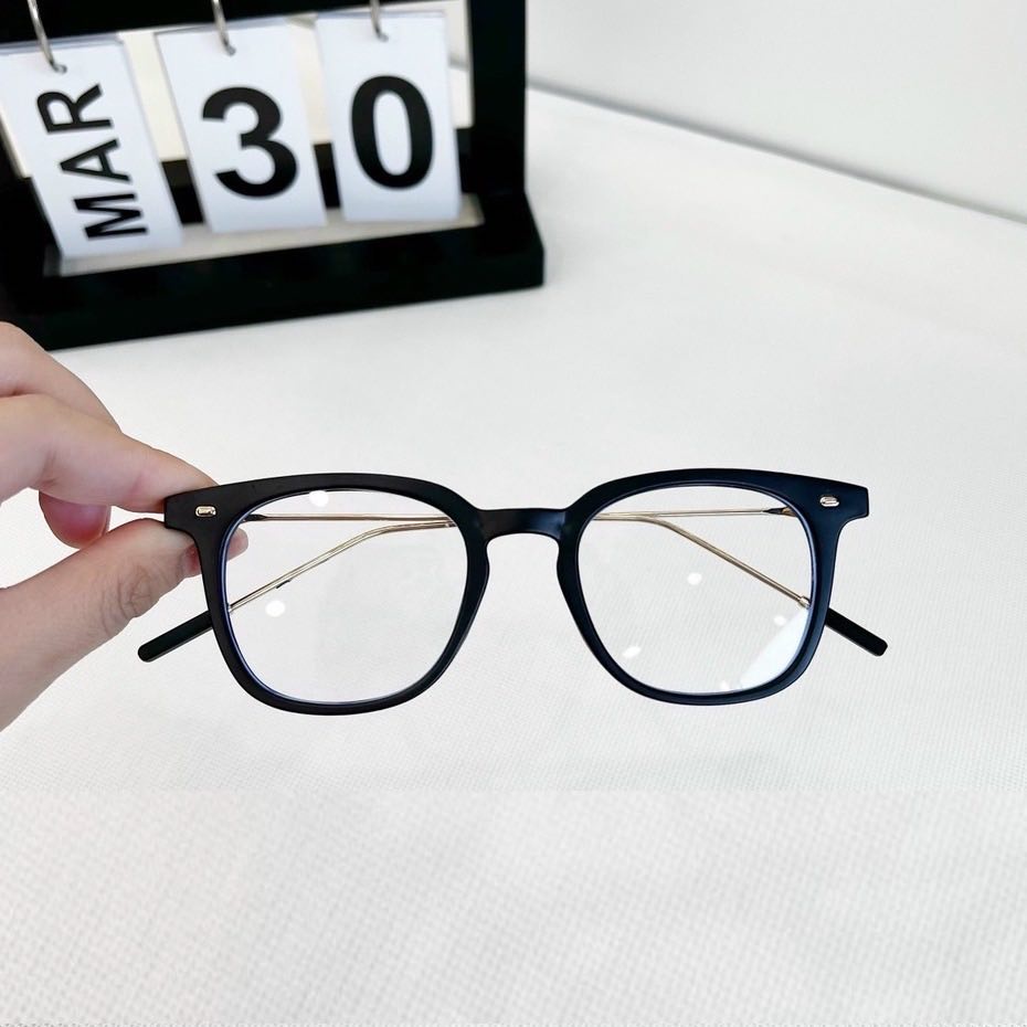 Gọng kính cận nam, nữ TamAnheyewear càng kim loại nhận cắt tròng cận, viễn, loạn theo yêu cầu