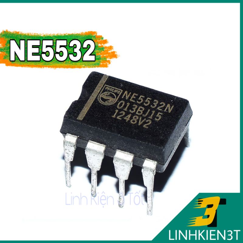 IC khuếch đại NE5532P NE5532 DIP-8 chính hãng