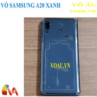 VỎ SAMSUNG A20 MÀU XANH [VỎ ZIN XỊN]