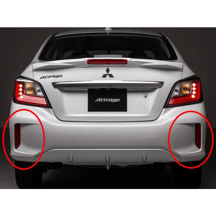 Đèn LED gầm ba chế độ chạy Audi cho cảng sau xe Mitsubishi Xpander 2022