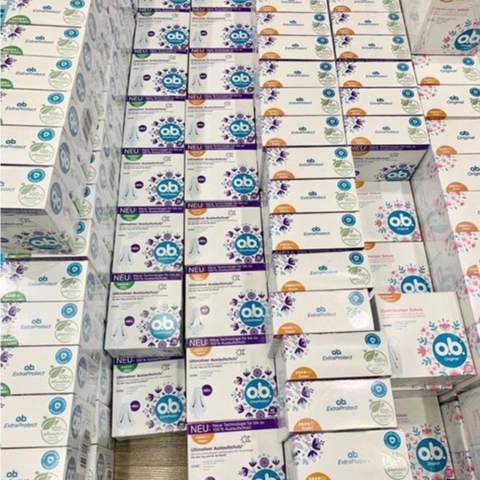 Tampon băng vệ sinh Đức OB, Facelle siêu thấm đủ size - Hàng nội địa [CÓ BILL ĐỨC]