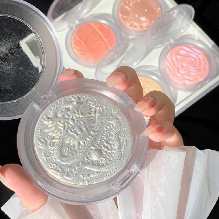 Phấn bắt sáng đơn sắc trang điểm làm sáng da