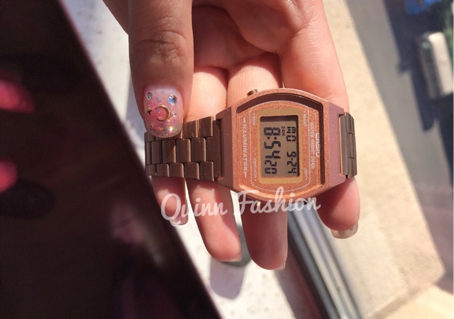 ĐỒNG HỒ UNISEX CAS SIO B640 ROSE GOLD THỜI TRANG