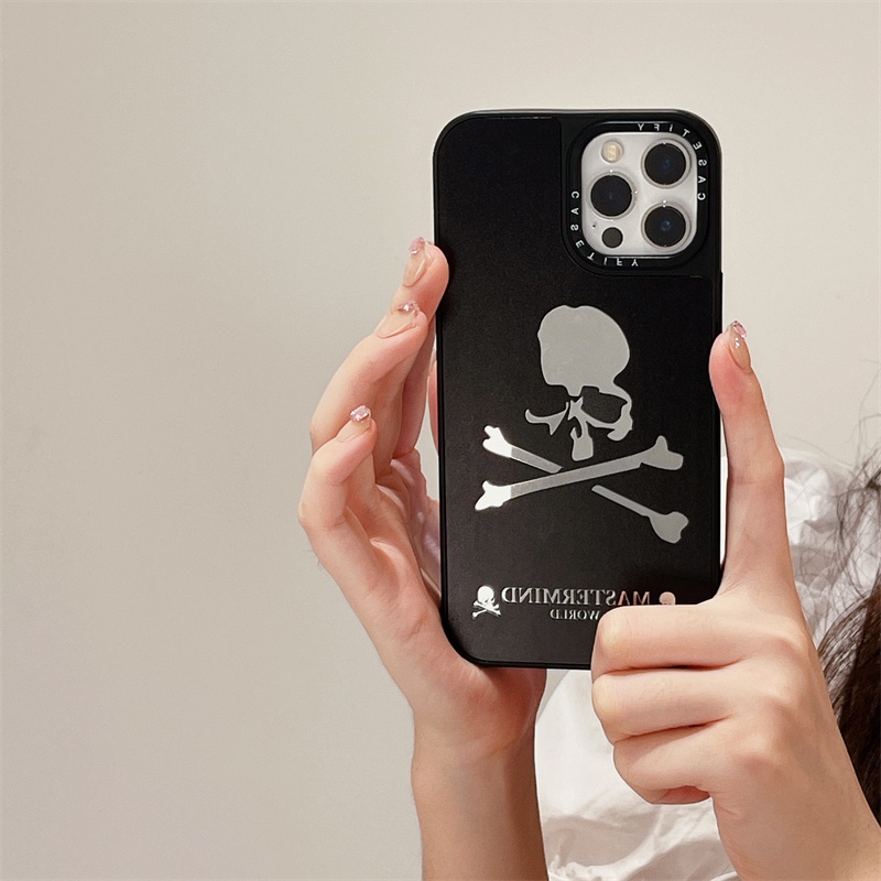 Ốp Điện Thoại In Hình Đầu Lâu Cho iphone 15 14 pro max 13 pro max 11 promax 12promax