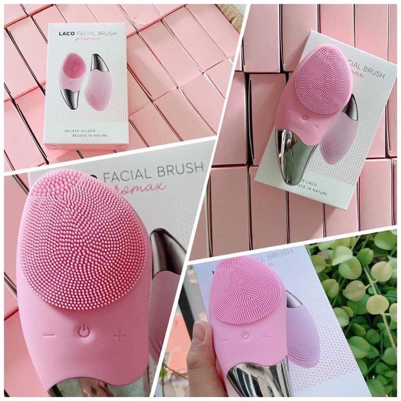 BẢO HÀNH 1 ĐỔI 1 — Máy Rửa Mặt Làm Sạch Sâu Kèm Massage Nâng Cơ SONIC FACIAL BRUSH Cao Cấp