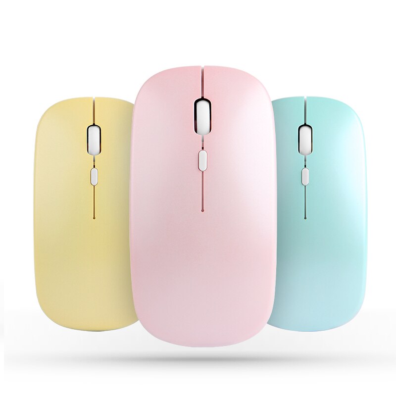 Chuột Bluetooth ko dây Cho laptop táo Pro 12.9 11 2020 Laptop táo 2 9.7 10.2 10.5 Mini 5 4 Cho Pc Android Tablet 2.4ghz