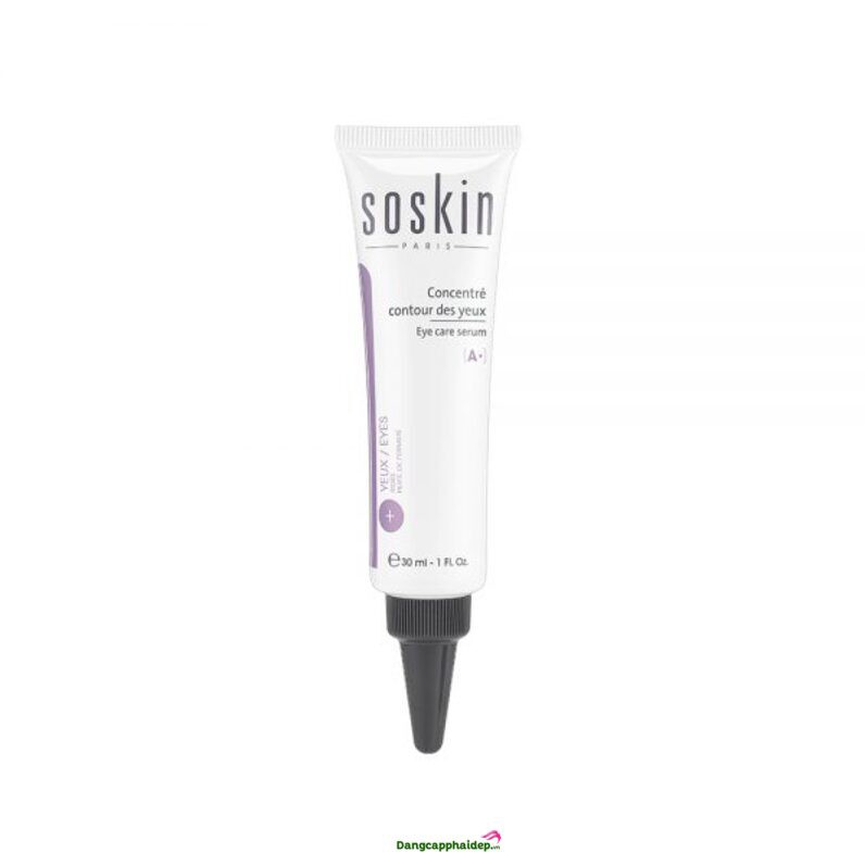 Tinh Chất Trẻ Hoá Da Vùng Mắt Soskin Eye Care Serum