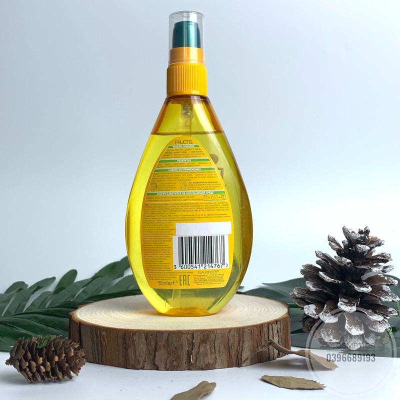Tinh Dầu Dưỡng Tóc Garnier Frutis Nga 150ml