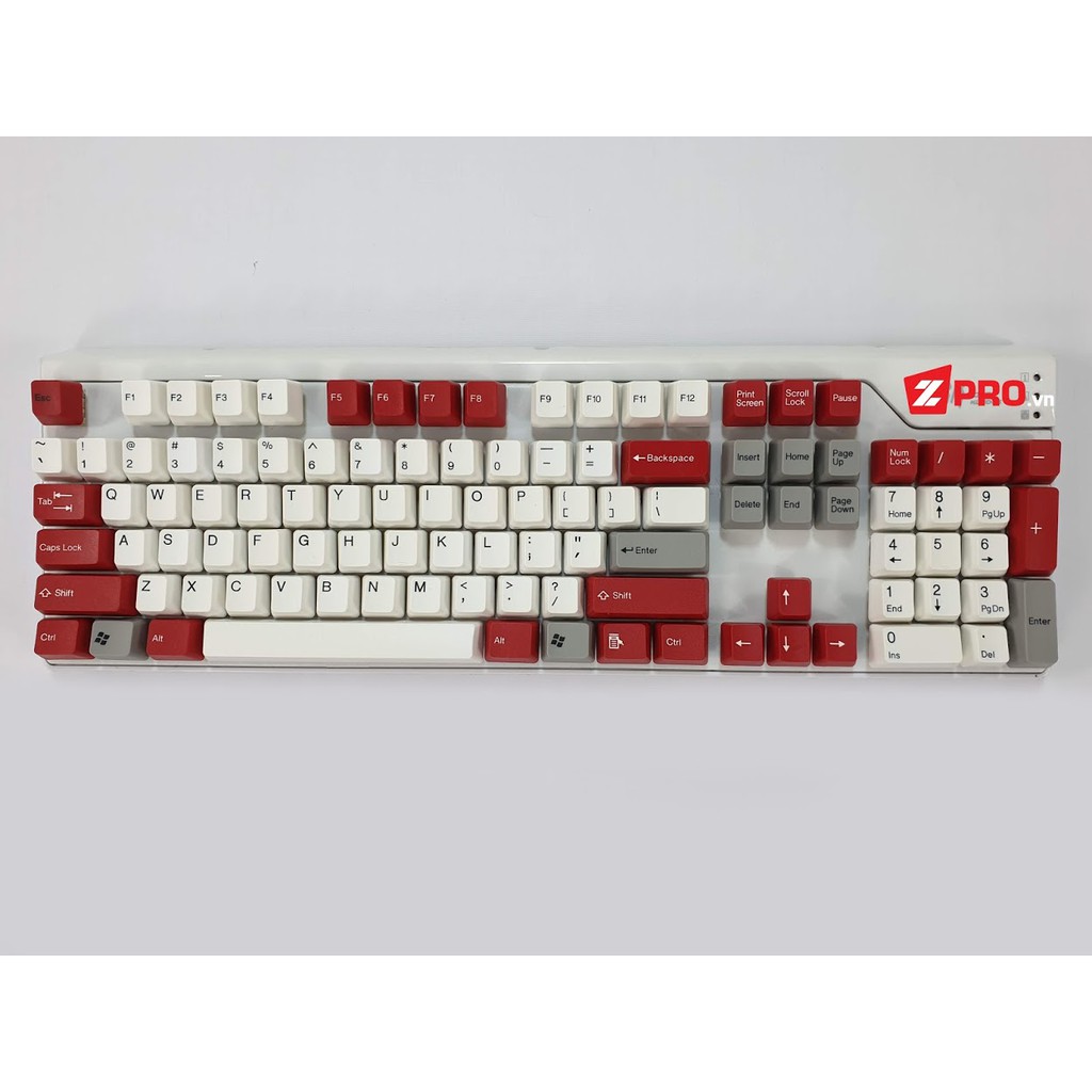 Bộ Keycap TaiHao White Red