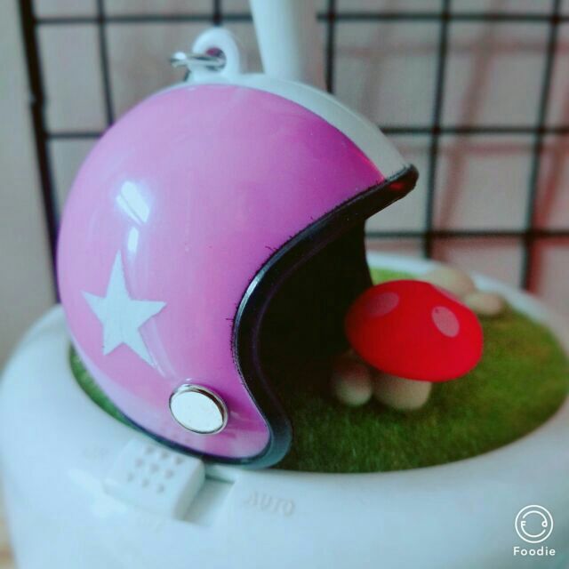 Móc Khoá Hình Nón Bảo Hiểm 3/4 Siêu Cute