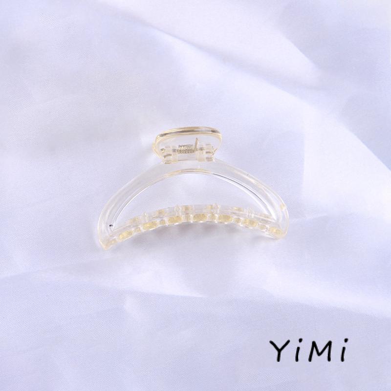 Kẹp tóc hình cá mập trong suốt đáng yêu cho bé gái