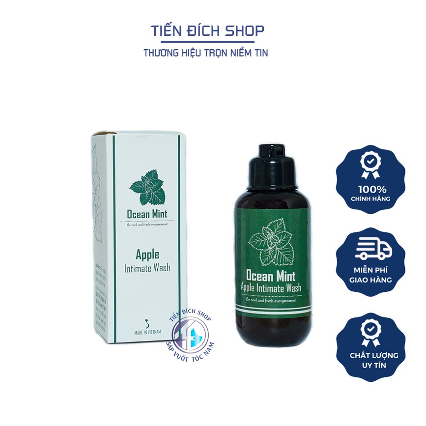 Dung dịch vệ sinh nam Ocean Mint  100ml chính hãng | Dung dịch vệ sinh cho nam giới Việt