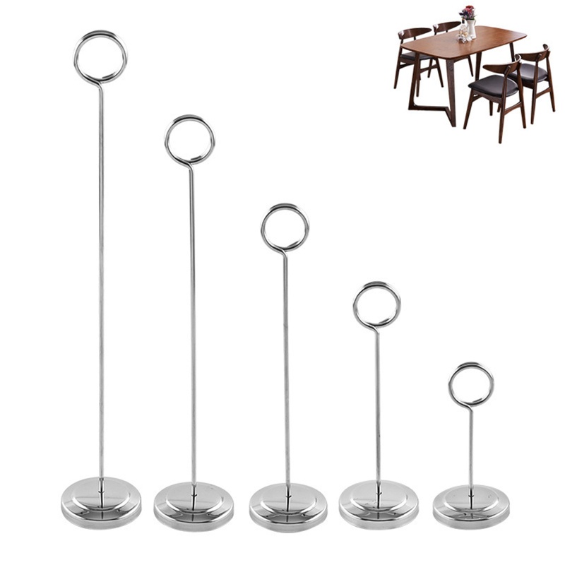 ✿ Giá Đỡ Thẻ Đánh Số Bàn 4 / 6 / 8 / 10 / 12 Inch Tiện Dụng Cho Đám Cưới