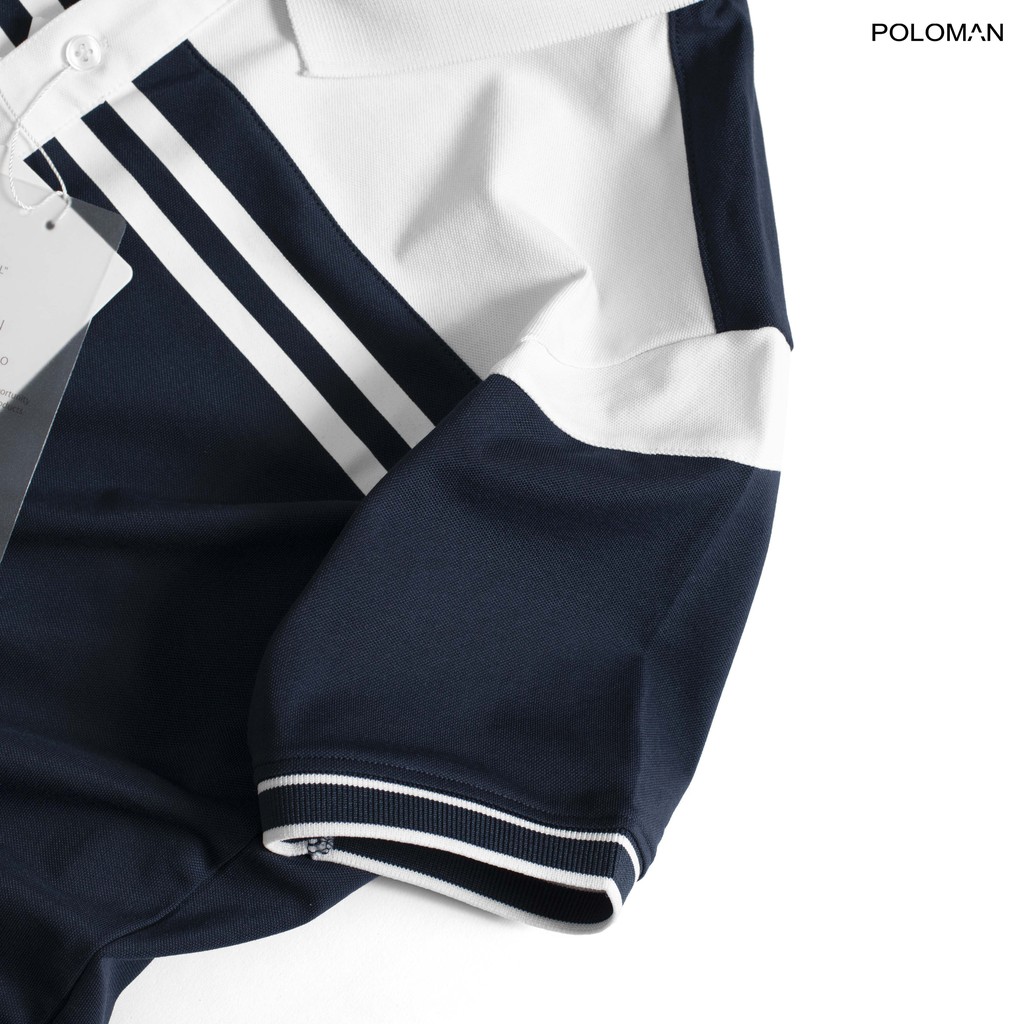 Áo Polo nam cổ bẻ phối DON vải cá sấu Cotton xuất xịn,chuẩn form,sang trọng-lịch lãm P52 - POLOMAN | BigBuy360 - bigbuy360.vn