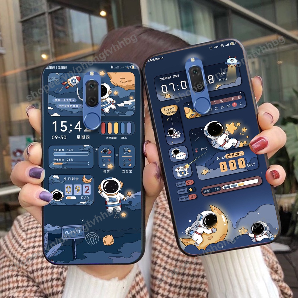 Ốp lưng Huawei Nova 2i phi hành gia hoạt hình 3D cute giá rẻ