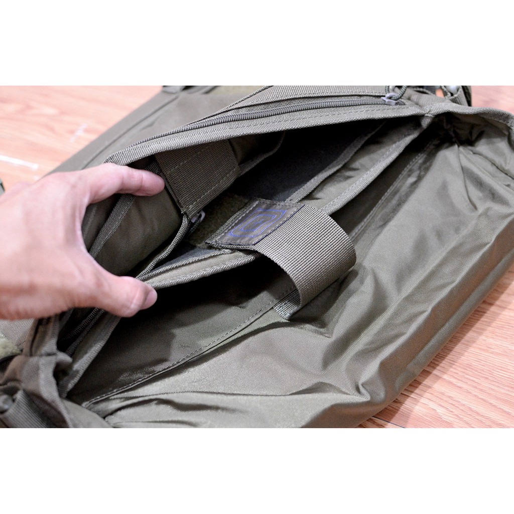 Cặp đeo chéo thời trang chiến thuật Tactical 511 Rush Delivery Messenger Mike màu xanh | BigBuy360 - bigbuy360.vn