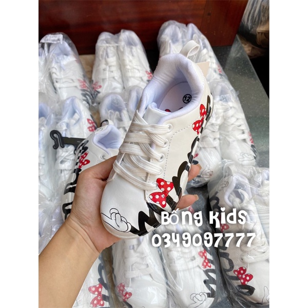 Giày Bé Gái Minnie Trắng Walmart