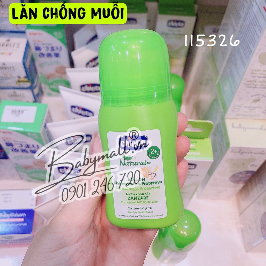 Lăn chống muỗi Chicco an toàn hiệu quả