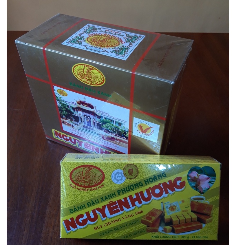 Bánh đậu xanh Nguyên Hương 320g - date luôn mới