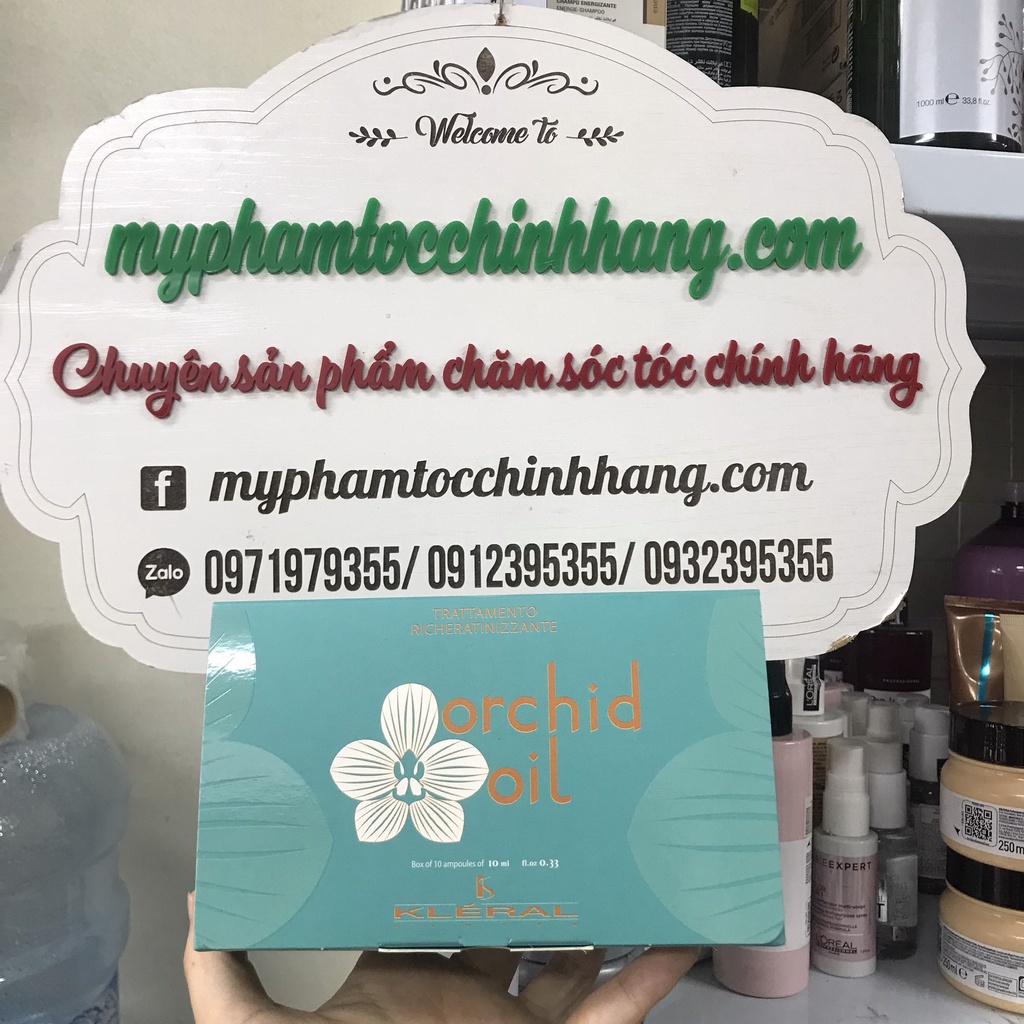 TINH CHẤT kLERAL KERATIN ORCHID OIL 10ML*10 LỌ