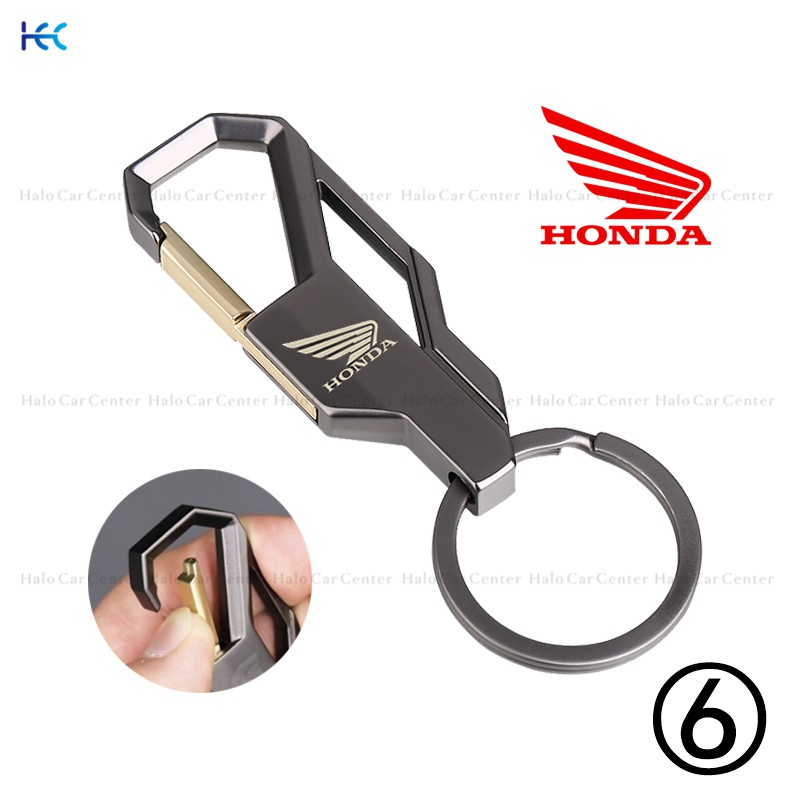 Móc Khóa Bằng Hợp Kim Kim Loại Có Logo Honda Cho Xe Máy Honda