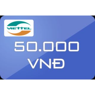 Thẻ cào Viettel 50k