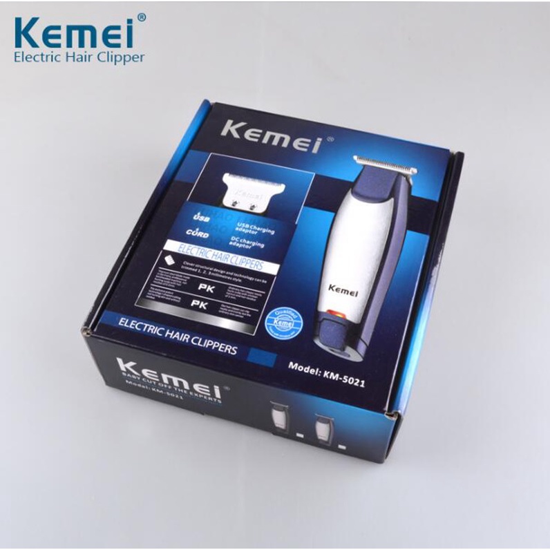 Tông đơ chấn viền cắt tóc công suất 3w kemei KM-5021 chuyên nghiệp