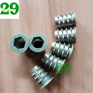 Túi ốc cấy gỗ phi 6 - 100 con Tặng Găng Tay Bảo Hộ