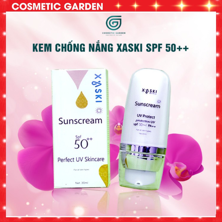 ❤️❤️ FREESHIP ❤️❤️ Kem Chống Nắng Bảo Vệ Và Dưỡng Trắng Da Toàn Thân XASKI SPF 50++ Không Gây Nhờn Rít Số 1 Nhật Bản