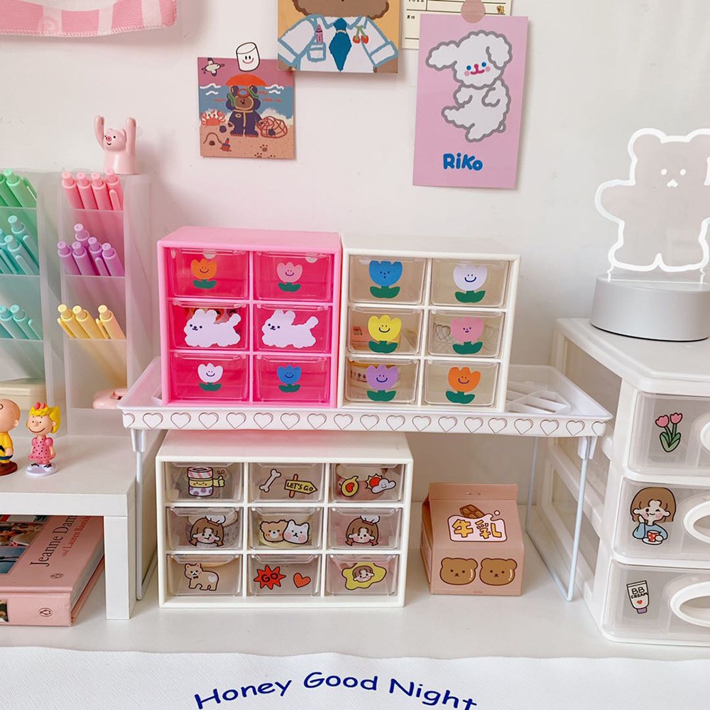 Hộp đựng đồ mini tiện ích có 6 ngăn kéo SH040