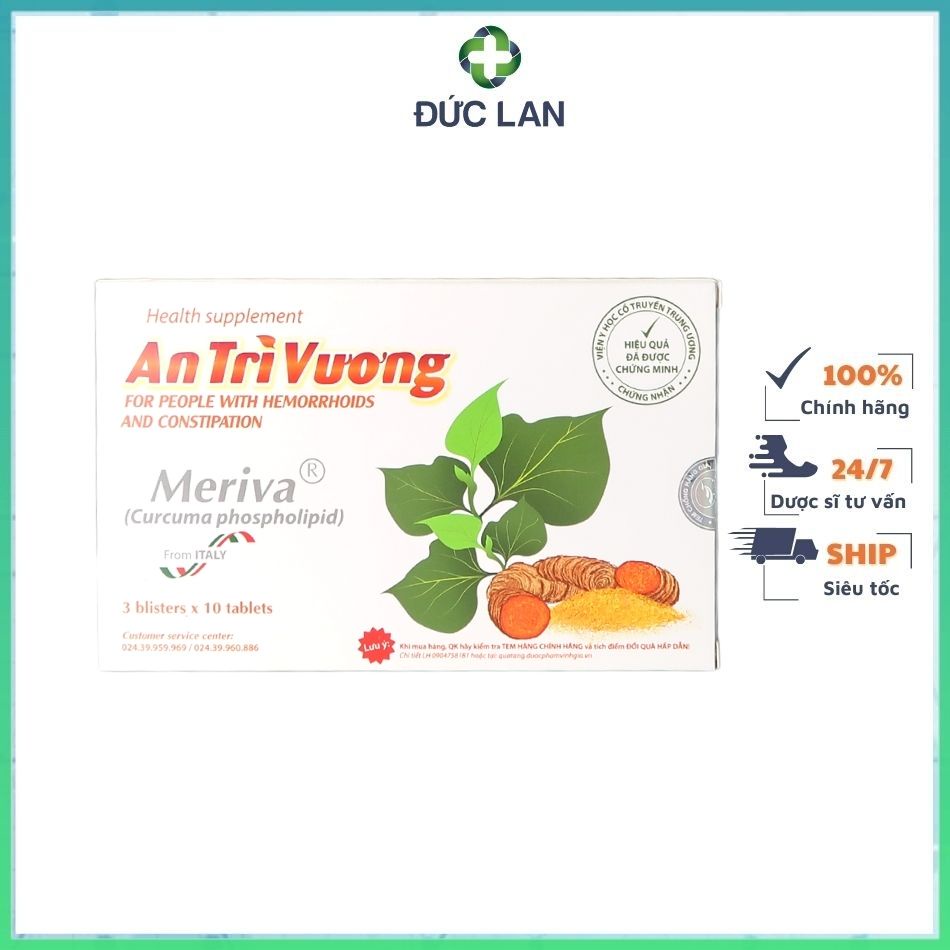 AN TRĨ VƯƠNG - PHÒNG NGỪA BỆNH TRĨ.