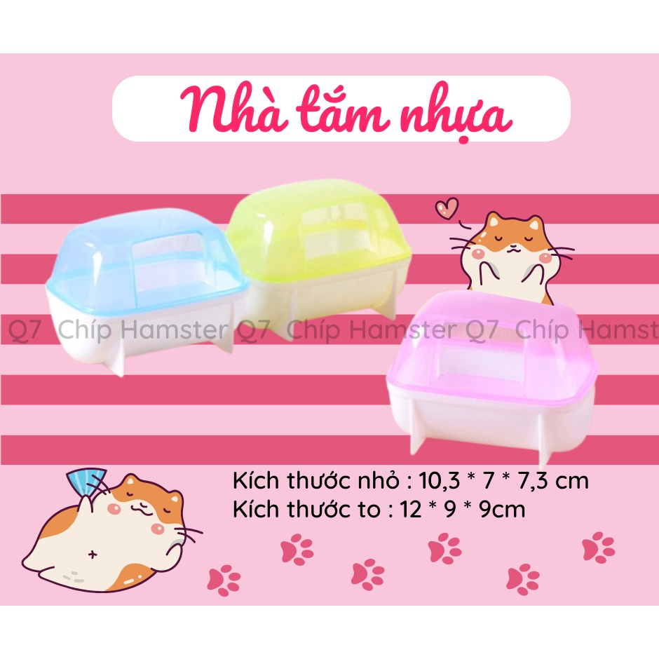 Nhà tắm hamster nhỏ