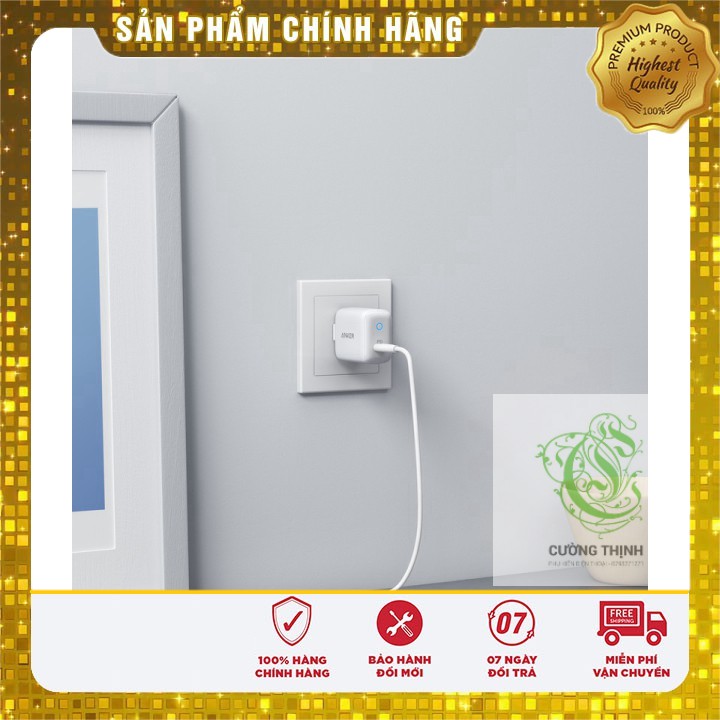 [ Giá siêu rẻ,chính hãng 100% ]   Sạc ANKER PowerPort PD 1 cổng 18w - A2019 - type c