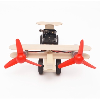 Bộ đồ chơi khoa học tự làm máy bay dạng tàu lượn bằng gỗ – DIY Wood Steam