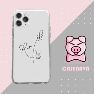 Ốp lưng Blackpink ROSE signature  chữ ký của ROSE cho Iphone 5 6 7 8 Plus 11 12 Pro Max X Xr HQUPOD01101