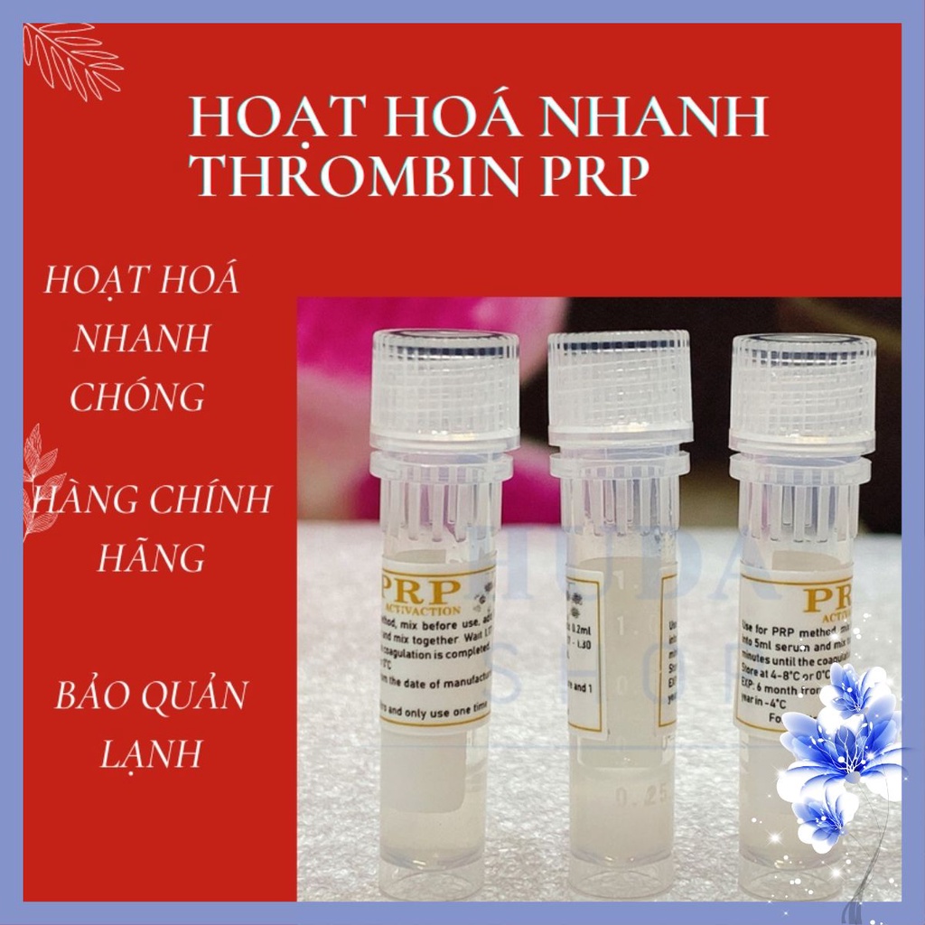 CHẤT HOẠT HOÁ PRP SIÊU NHANH THROMBIN