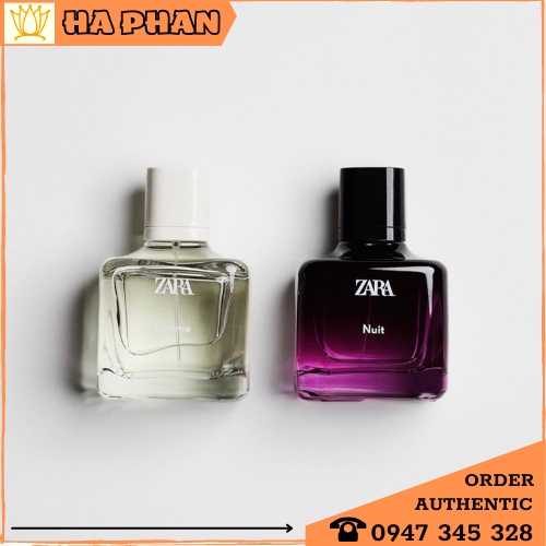 Set nước hoa Zara nữ Femme, Nuit Fullbox 80ml