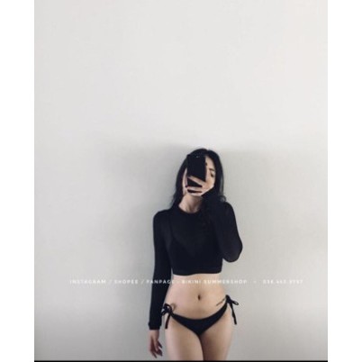 Combo Bikini 2 mảnh buộc dây và 1 áo lưới cực xinh (Ảnh tự chụp) | BigBuy360 - bigbuy360.vn