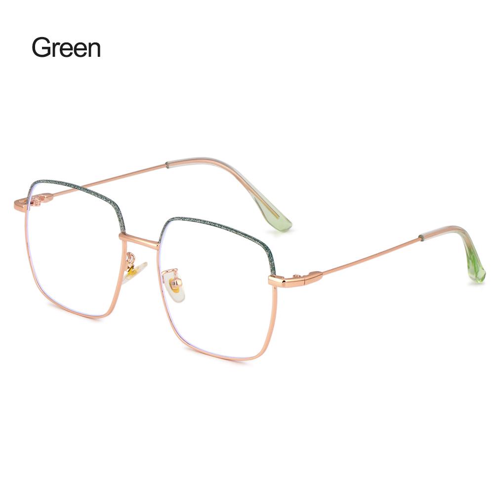 Kính Mắt Gọng Vuông Chống Bức Xạ Thời Trang Nữ