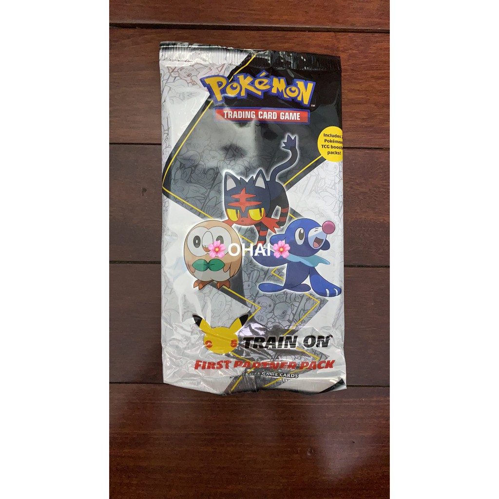 First Partner Pack Thẻ Bài Pokemon TCG Phiên Bản Đặc Biệt Chính Hãng PHIÊN BẢN THÁNG 4