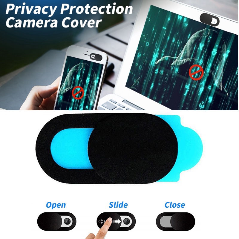 Vỏ Bọc Webcam Siêu Mỏng Dạng Trượt Bảo Vệ Riêng Tư Cho Laptop / Điện Thoại | BigBuy360 - bigbuy360.vn