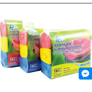 Túi rác 3 màu Di Đại Hưng 44*56 cm, 55*65cm, 64*78cm