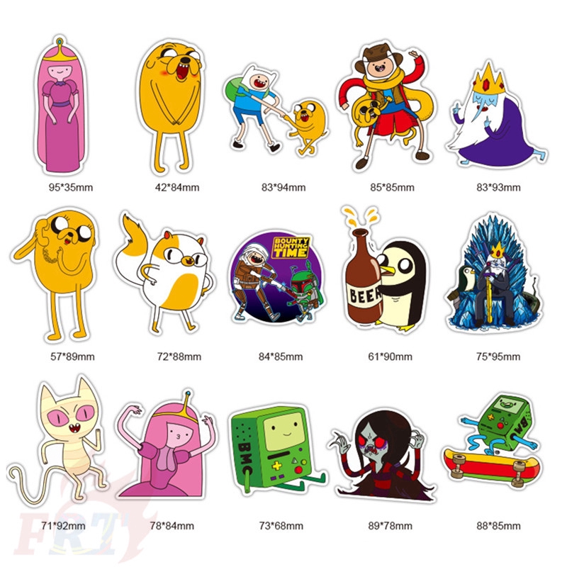 ❉ Adventure Time with Finn and Jake Stickers ❉ 29Pcs/Set Fashion Luggage Laptop Skateboard Doodle Decals Stickers