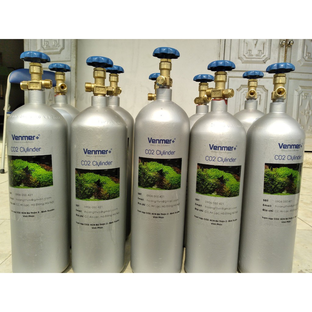 Bình Co2 MT3 thuỷ sinh 3Kg