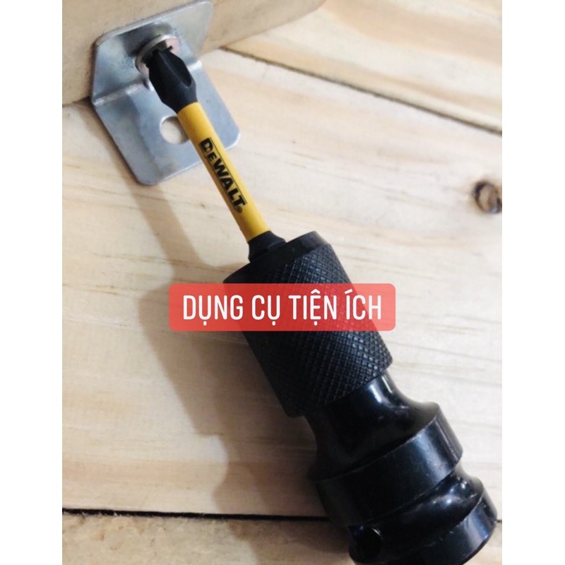 Đầu Chuyển Bulong 1/2 sang đầu LG Chuẩn KÈM MŨI VÍT PH2