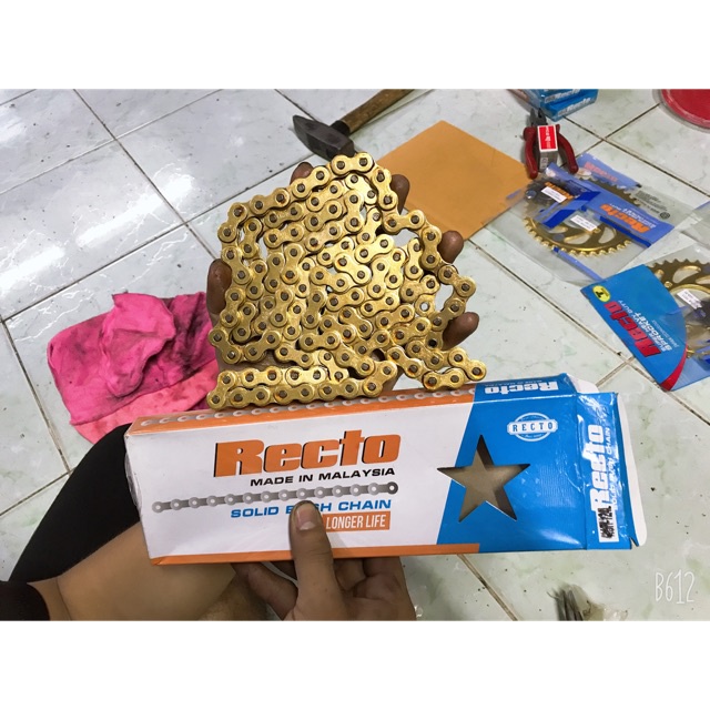 Sợi Sên vàng Recto 7li, 9li, 10li chính hãng Malay " bao bền "