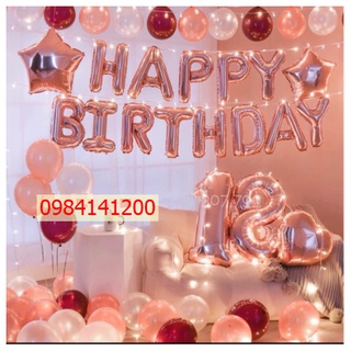 Set Trang Trí Sinh Nhật Người Thương ( Kèm Phụ Kiện)