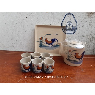 Bộ bình trà con gà cao cấp siêu hot siêu rẻ